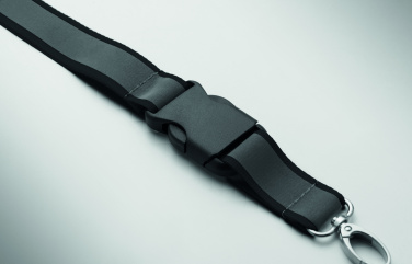 Logotrade advertising product image of: Reflective RPET lanyard