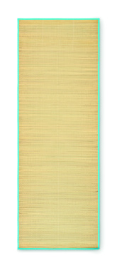 Logo trade promotional items image of: Natural straw beach mat