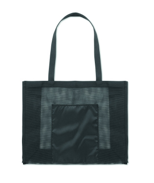 Logotrade corporate gift picture of: RPET mesh shopping bag