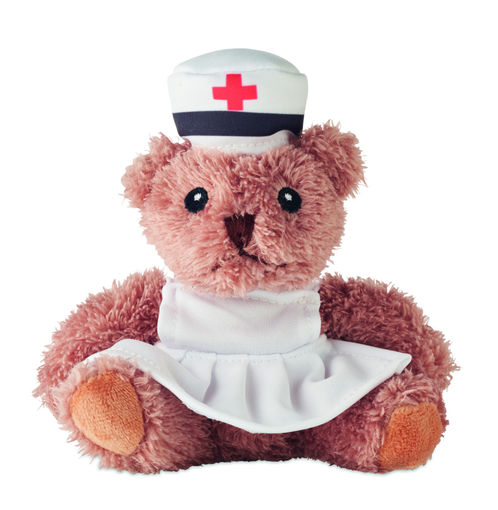 Logotrade promotional item picture of: Teddy bear plush nurse