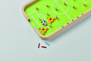 Logo trade promotional product photo of: Wooden soccer game
