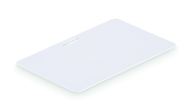 Logo trade promotional gifts image of: Lanyard badge 54 x 86mm