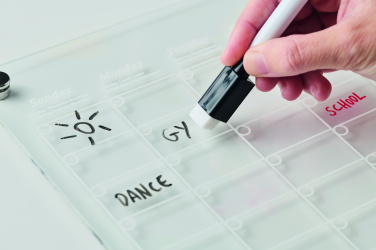 Logo trade corporate gift photo of: Magnetic acrylic planner