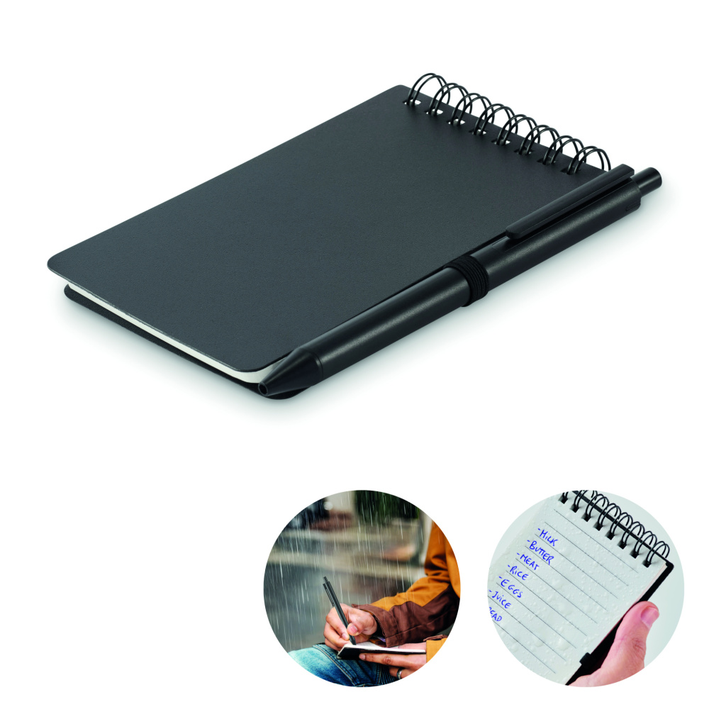 Logotrade promotional items photo of: Water repellent notepad