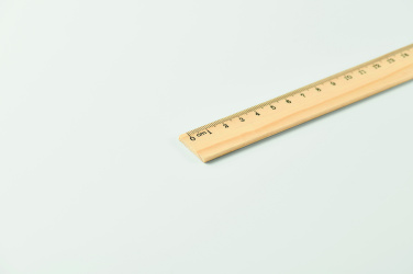 Logotrade promotional gift image of: Wooden ruler 20cm