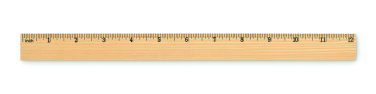Logotrade promotional items photo of: Wooden ruler 30cm
