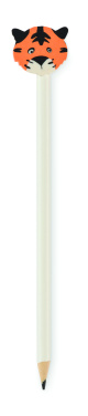 Logo trade advertising product photo of: Wooden pencil in animal shape