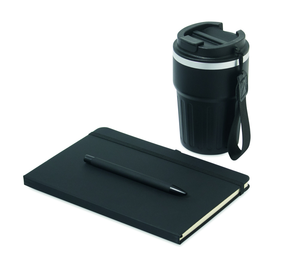 Logo trade promotional merchandise picture of: 3 piece gift set in box