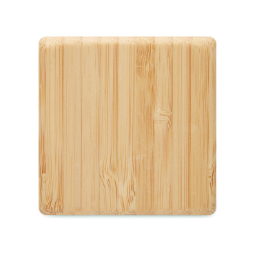 Logotrade promotional item picture of: Bamboo twist snooze timer