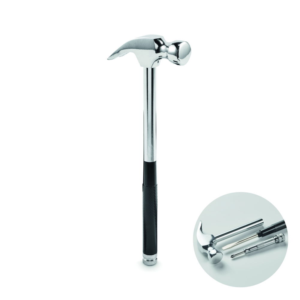 Logo trade promotional giveaway photo of: Carbon steel claw hammer