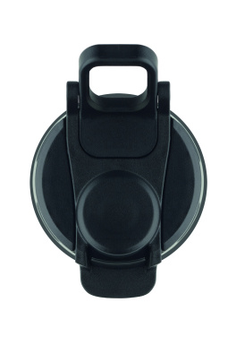 Logo trade promotional products image of: Foldable silicone sports bottle