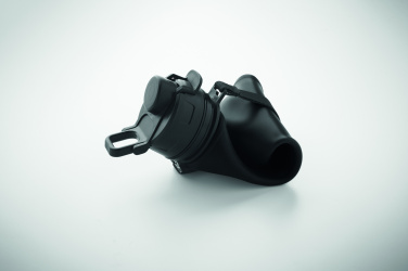 Logo trade promotional items image of: Foldable silicone sports bottle