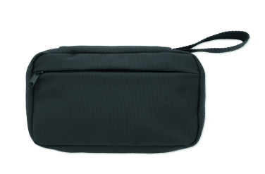 Logo trade business gifts image of: Toiletry bag 600D RPET