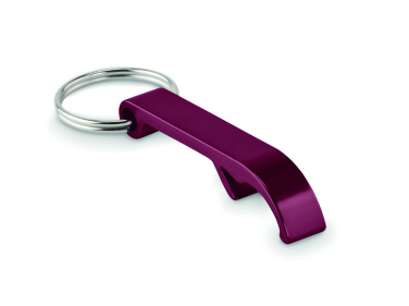Logo trade promotional merchandise photo of: Recycled aluminium key ring Nokia