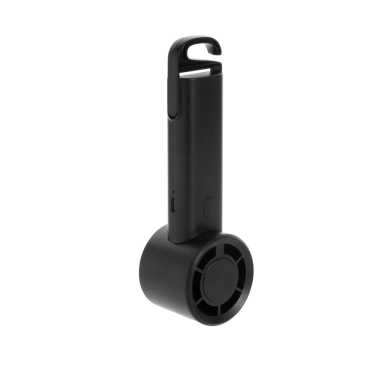 Logotrade promotional item picture of: Twist RCS recycled plastic re-chargeable portable fan