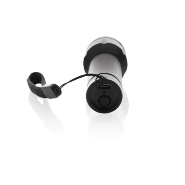 Logotrade advertising product image of: Flara RSC recycled plastic USB-rechargeable torch