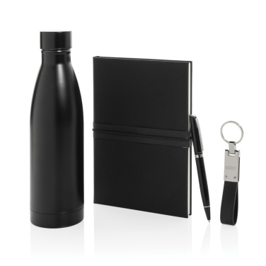 Logo trade business gift photo of: Swiss Peak RCS deluxe business gift set w/ water bottle