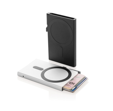 Logo trade promotional item photo of: Standard aluminium RFID magnetic phone cardholder