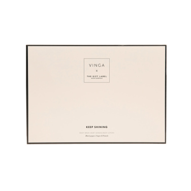 Logotrade promotional merchandise image of: VINGA x TGL body care gift set