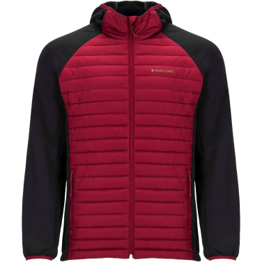 Logo trade promotional giveaway photo of: Minsk unisex hybrid insulated jacket