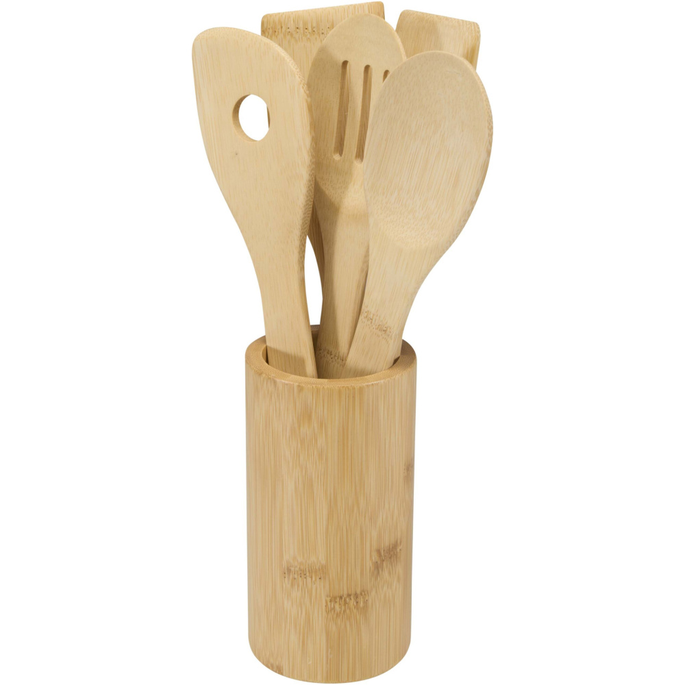 Logo trade promotional items picture of: Tala bamboo kitchen tool set