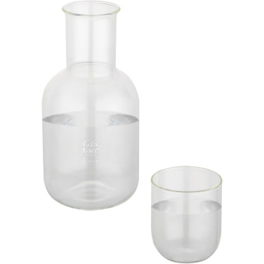 Logo trade corporate gifts picture of: Amelie glass carafe and cup set