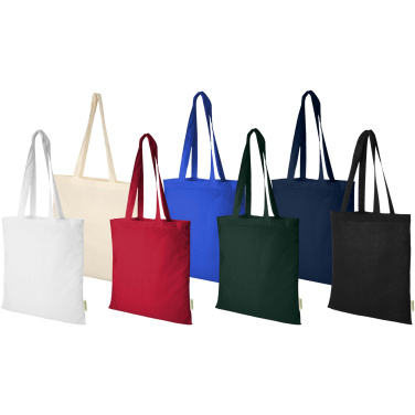 Logo trade advertising products image of: Odisha 140 g/m² OCS organic tote bag 7L