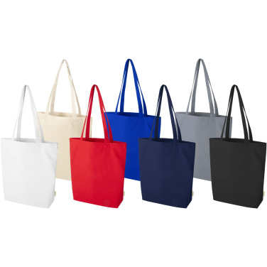 Logo trade promotional item photo of: Odisha 270 g/m² OCS organic tote bag 10L