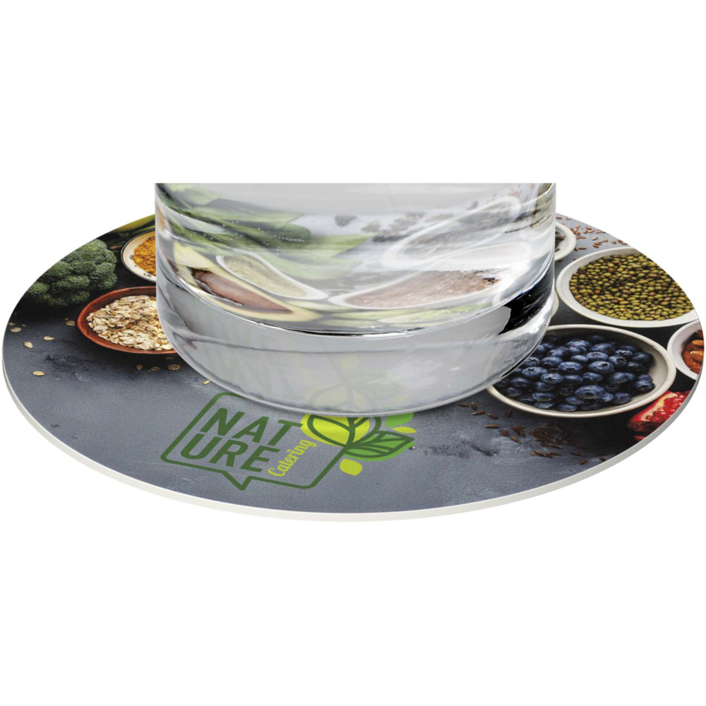 Logotrade corporate gift image of: Lumin round coaster