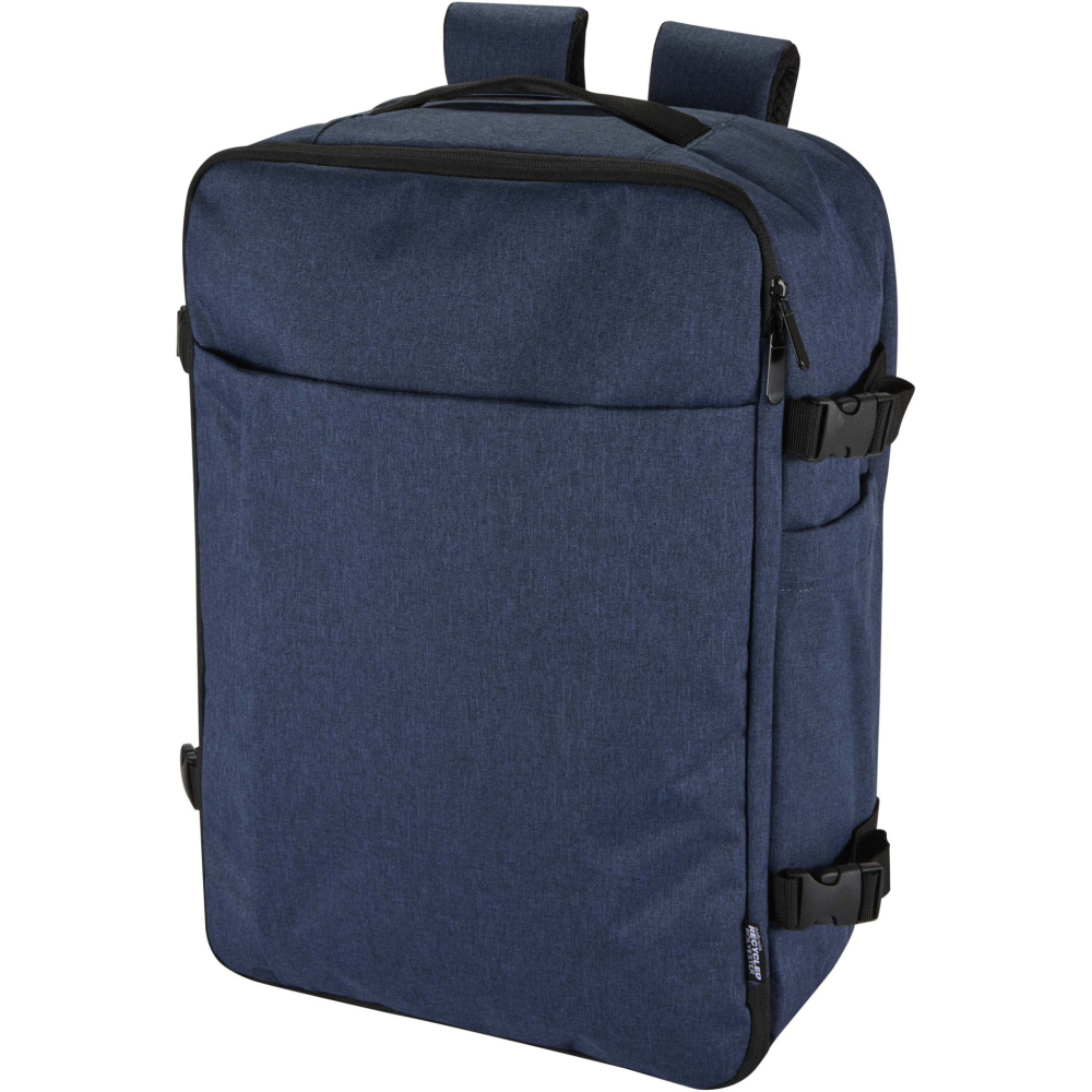Logotrade business gift image of: Libra 17" GRS recycled carry-on backpack 25L