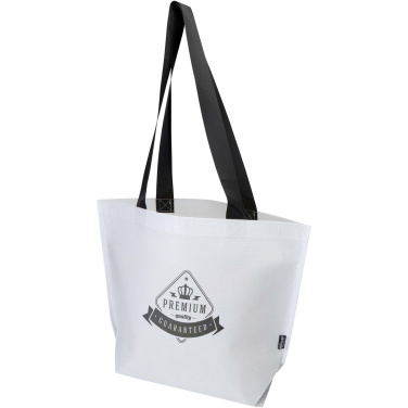 Logo trade promotional products image of: Duo GRS recycled double-laminated tote bag 18L