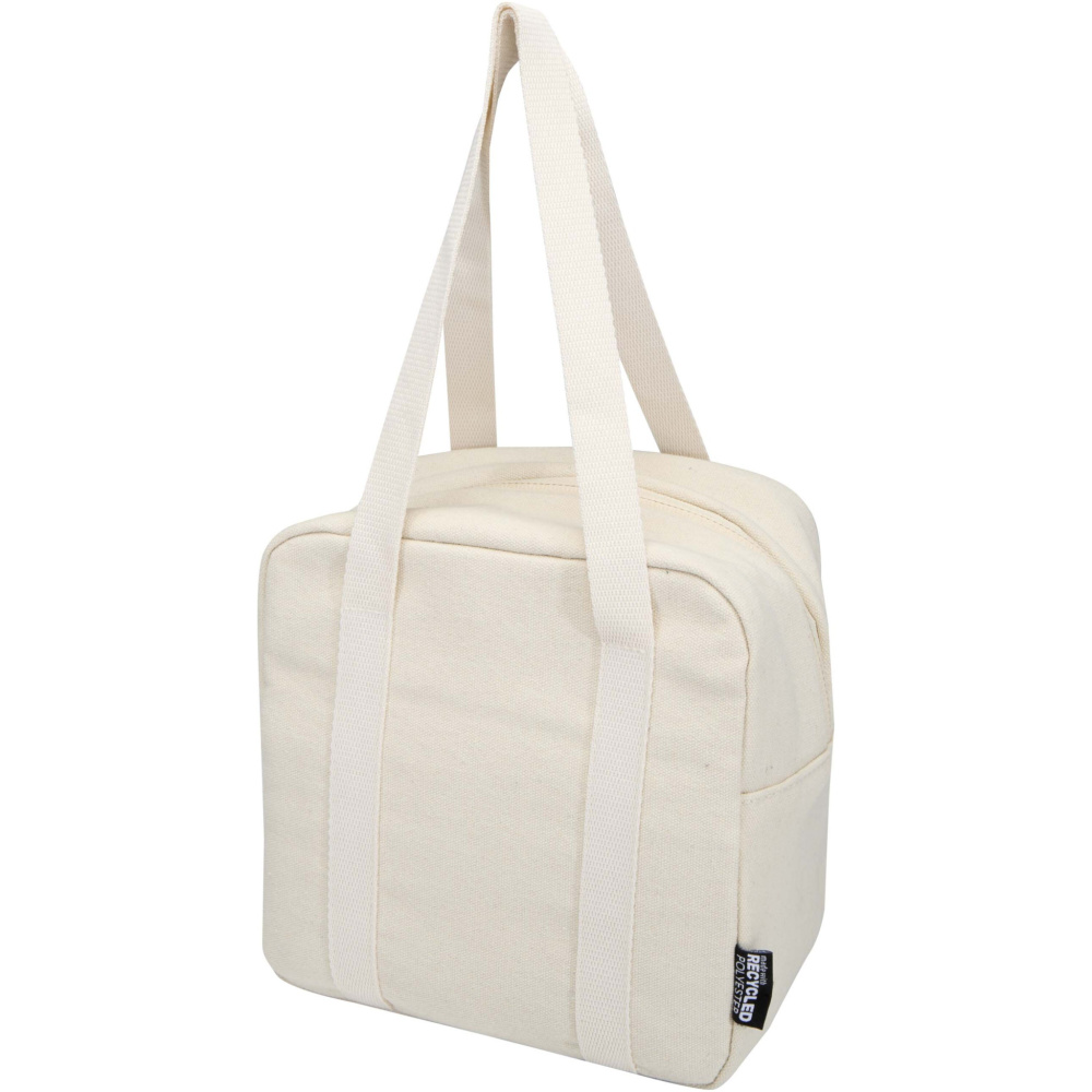 Logo trade promotional gifts image of: Recanvas GRS recycled lunch cooler bag 5L