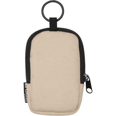 Logotrade promotional gift image of: Byron Clip & Go GRS recycled small pouch 0.2L