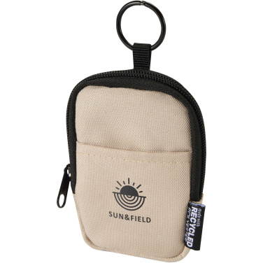 Logo trade promotional merchandise picture of: Byron Clip & Go GRS recycled small pouch 0.2L
