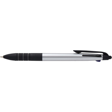Logotrade promotional gift picture of: Trine 3-ink RCS recycled ballpoint pen with stylus