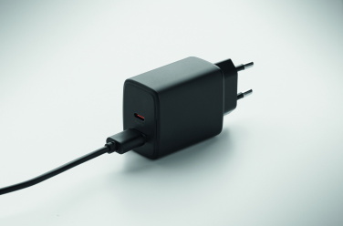 Logotrade corporate gift picture of: EU 2-pole wall adapter/charger