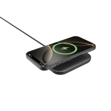 Logotrade promotional item picture of: Quantum ultra-fast 25W magnetic wireless charging pad