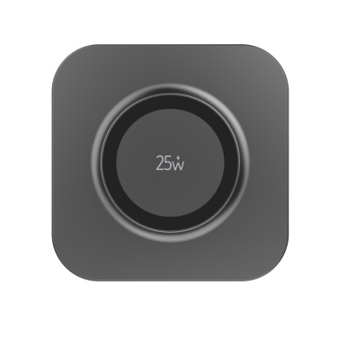 Logo trade business gift photo of: Quantum ultra-fast 25W magnetic wireless charging pad