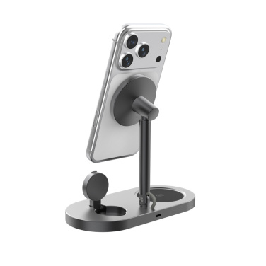 Logo trade promotional product photo of: Quantum RCS ultra-fast 25W Magnetic desk wireless Charger