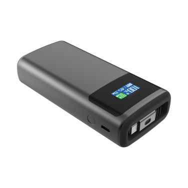 Logotrade promotional merchandise image of: Quantum RCS ultra-fast PD45W 10.000mAh powerbank with screen