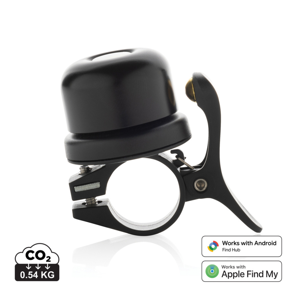 Logo trade promotional products picture of: Bike finder Dual RCS bike bell with worldwide locating