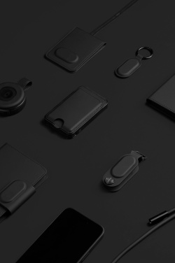 Logo trade promotional gift photo of: VINGA Baltimore RCS 2-in-1 Wireless 15W Travel Charger