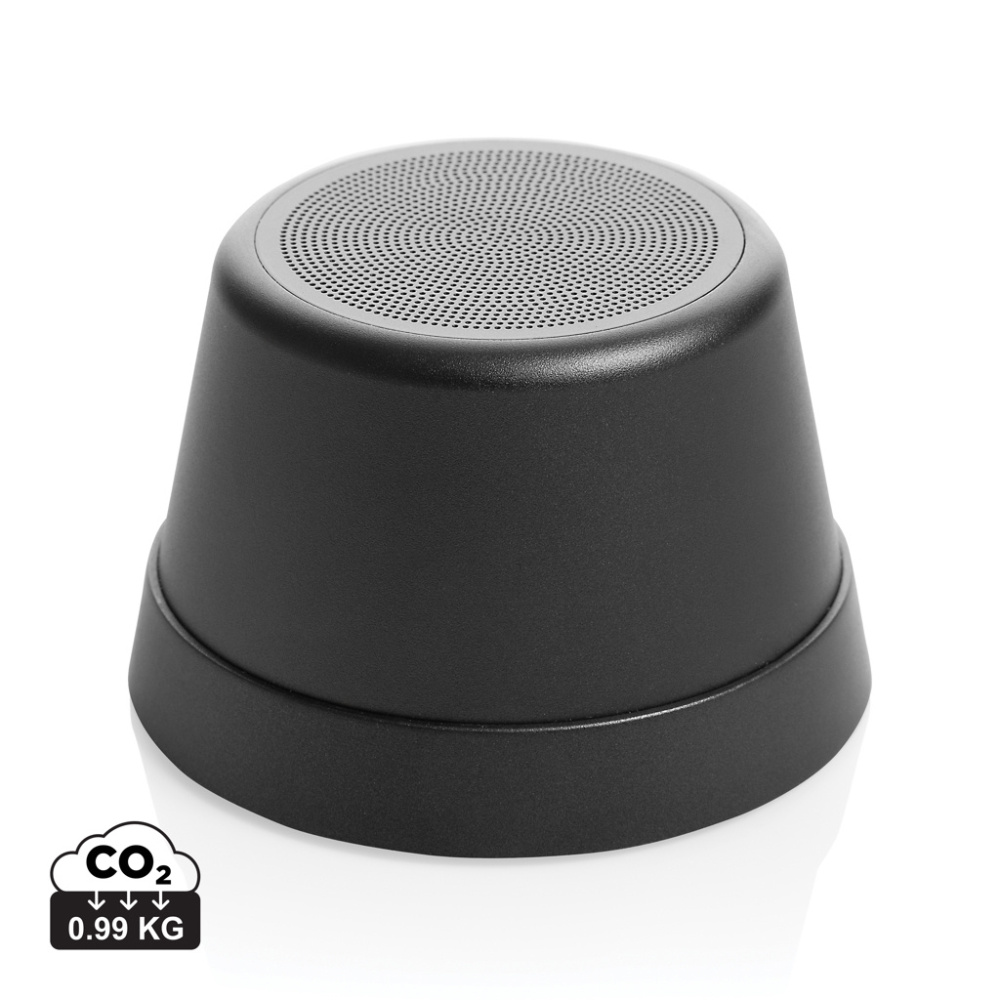 Logo trade advertising product photo of: Nivio RCS recycled aluminum magnetic 5W Speaker