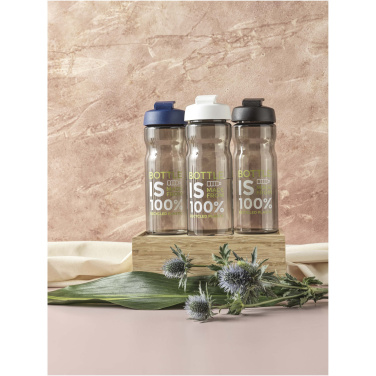 Logo trade advertising product photo of: H2O Active® Eco Base 650 ml flip lid sport bottle