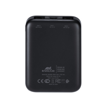Logo trade promotional gifts picture of: Power Bank VA2006 5000 mAh RIVACASE