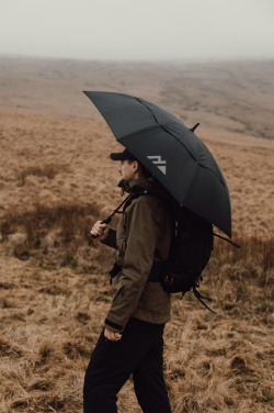 Logotrade business gift image of: Nordic Drift Trail 27" AWARE™ RPET storm UPF 50+ proof Umbre