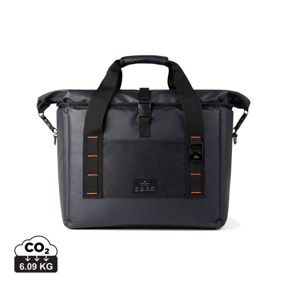Logo trade promotional giveaway photo of: Nordic Drift RCS water-repellent cooler tote 22L