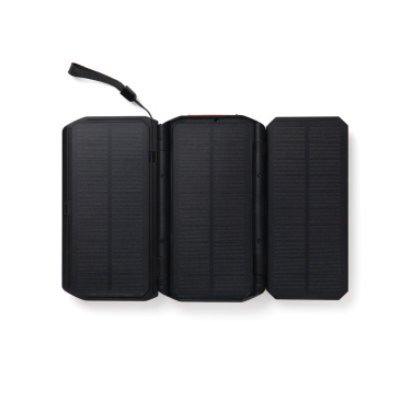Logotrade promotional merchandise picture of: Nordic Drift Titan 10.000mAh solar powerbank with 3 panels