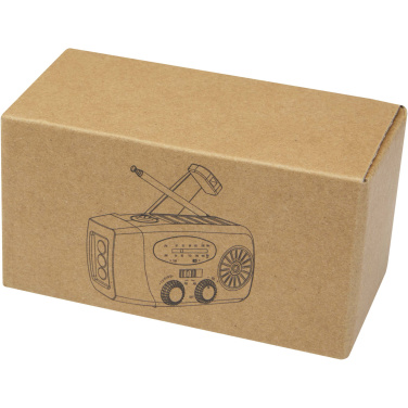 Logotrade promotional giveaway image of: Avior RCS recycled plastic emergency radio