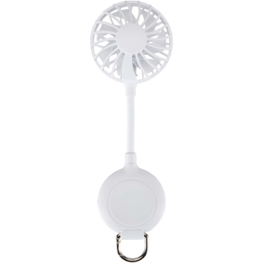 Logo trade promotional gifts image of: Ventio recycled plastic magnetic portable fan